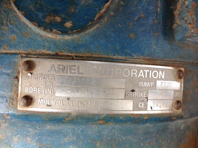 Ariel JGP-2-3/CAT G3306NA Compressor Package SN: F-9661